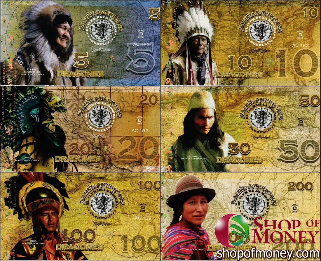 КОЛУМБИЯ ДРАГОНЕС (ИНДЕЙЦЫ) мини 1