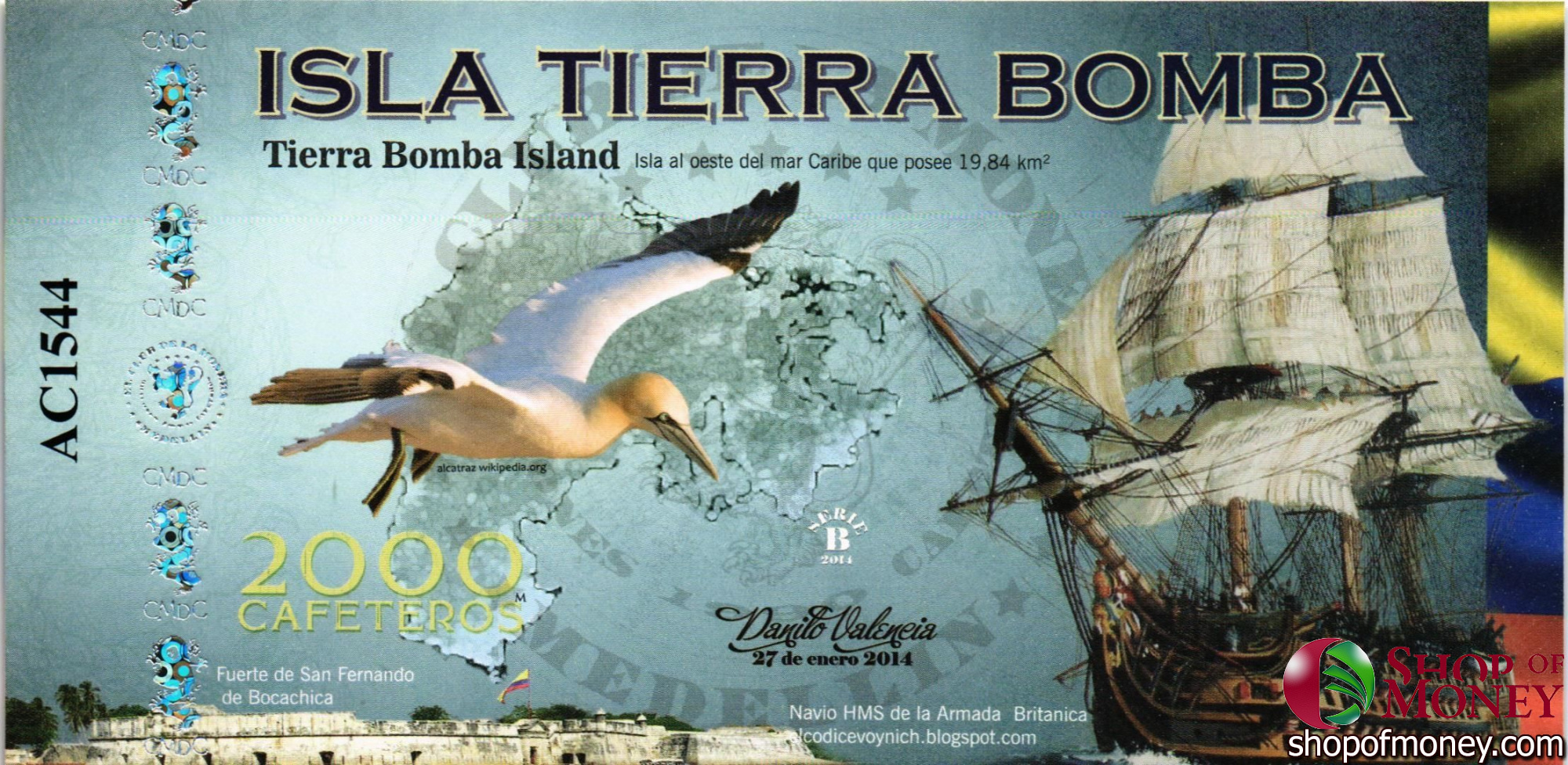 КОЛУМБИЯ КАФЕТЕРОС (ОСТРОВА КОЛУМБИИ) мини 11