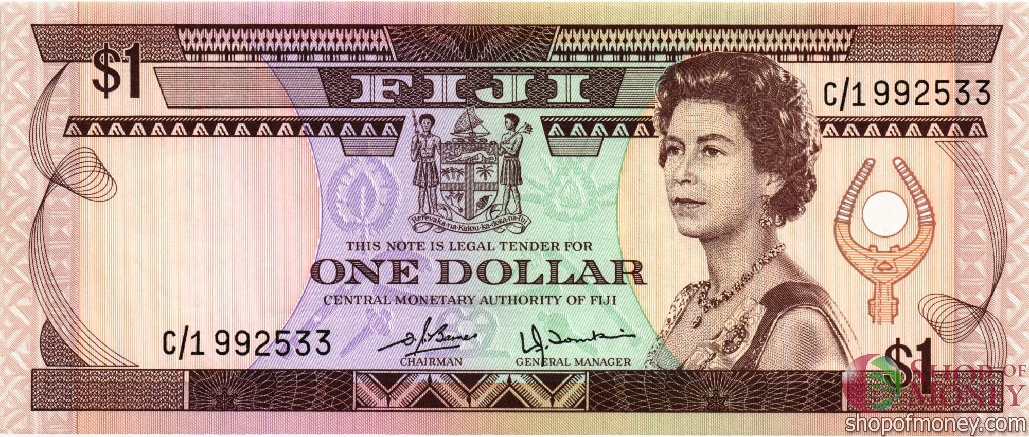 ФИДЖИ 1 ДОЛЛАР