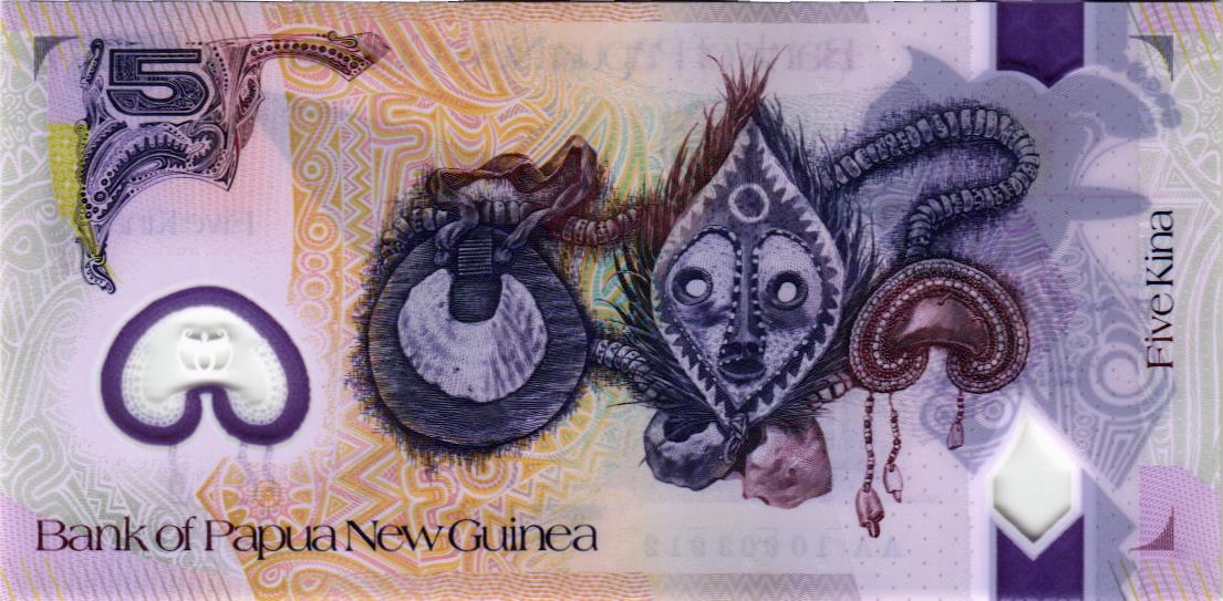 ПАПУА-НОВАЯ ГВИНЕЯ 5 КИНА мини 2