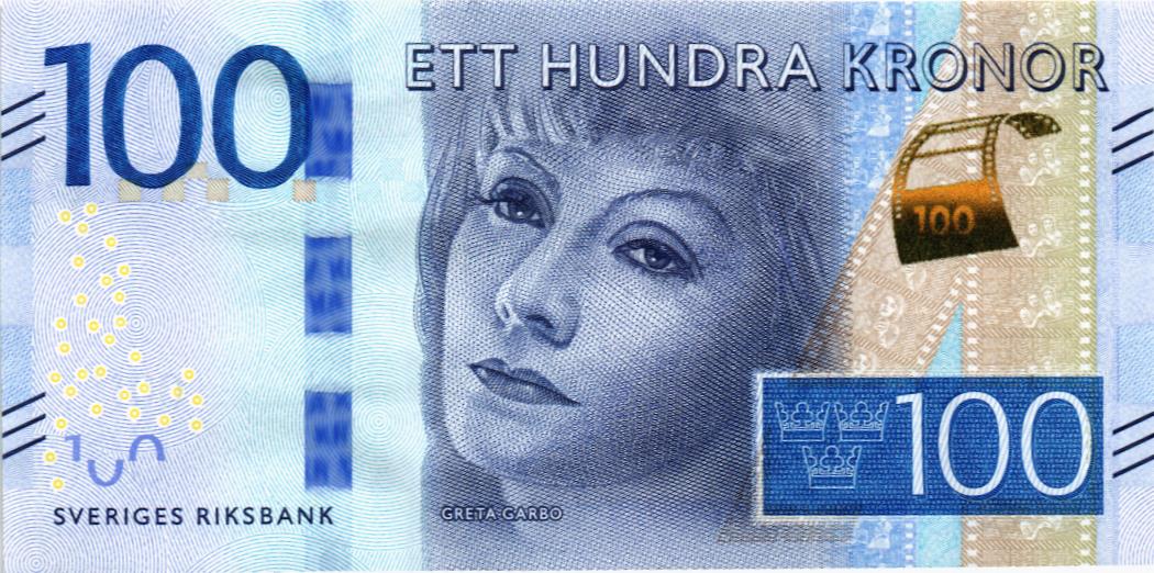 ШВЕЦИЯ 100 КРОН мини 1