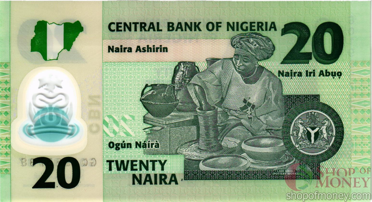 НИГЕРИЯ 20 НАЙРА мини 2