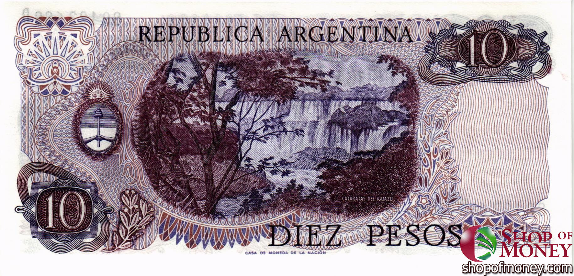 АРГЕНТИНА 10 ПЕСО мини 2