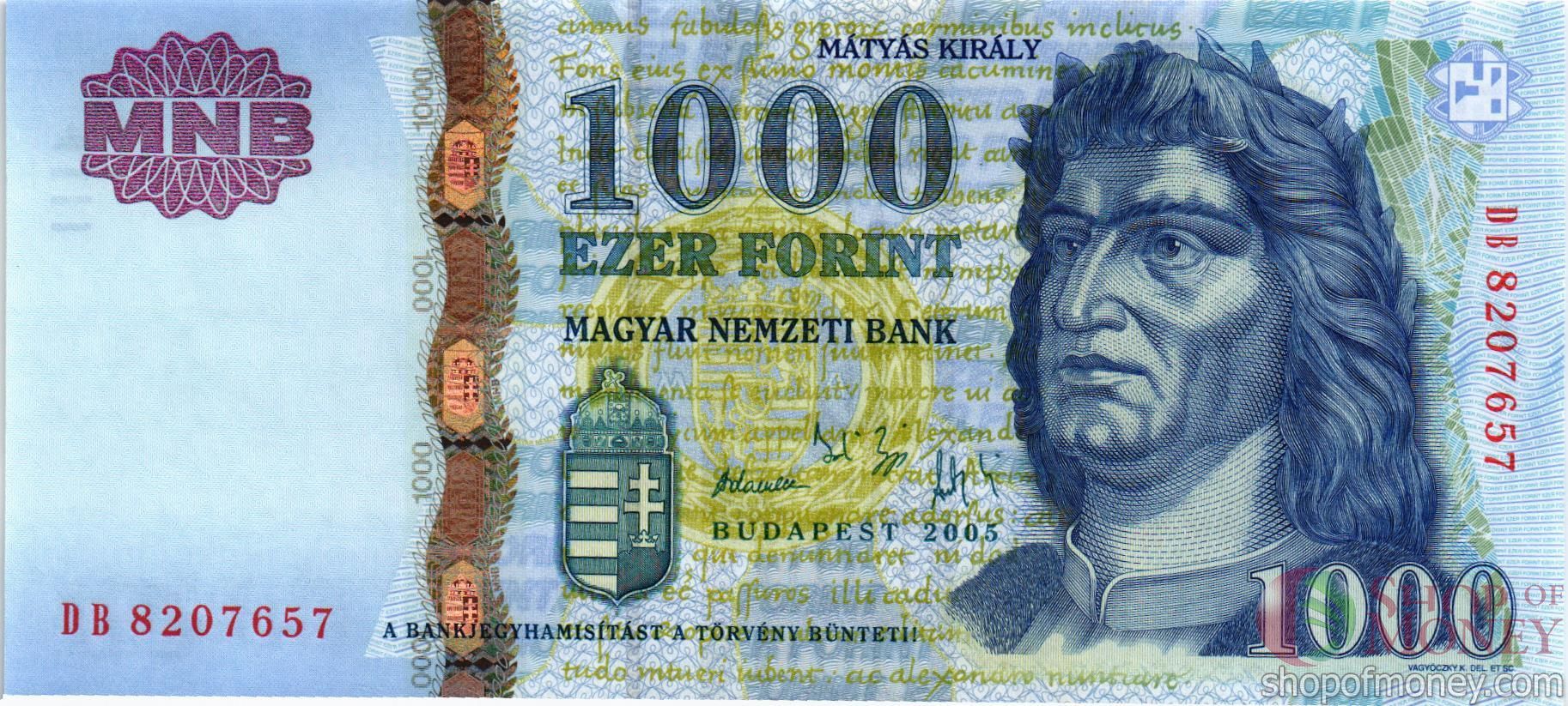 ВЕНГРИЯ 1000 ФОРИНТОВ