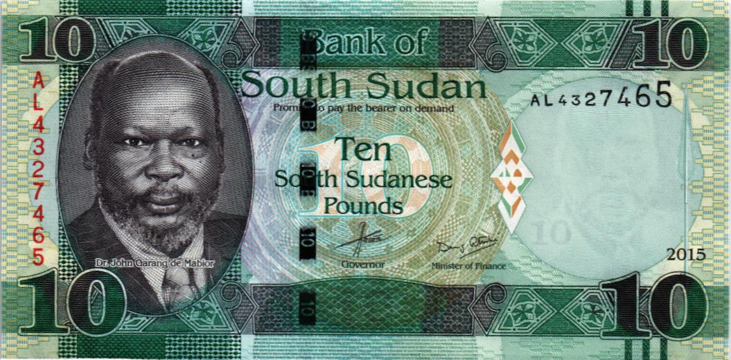 ЮЖНЫЙ СУДАН 10 ФУНТОВ мини 1