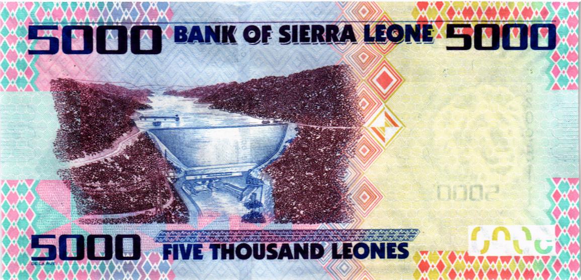 СЬЕРРА-ЛЕОНЕ 5000 ЛЕОНЕ мини 2