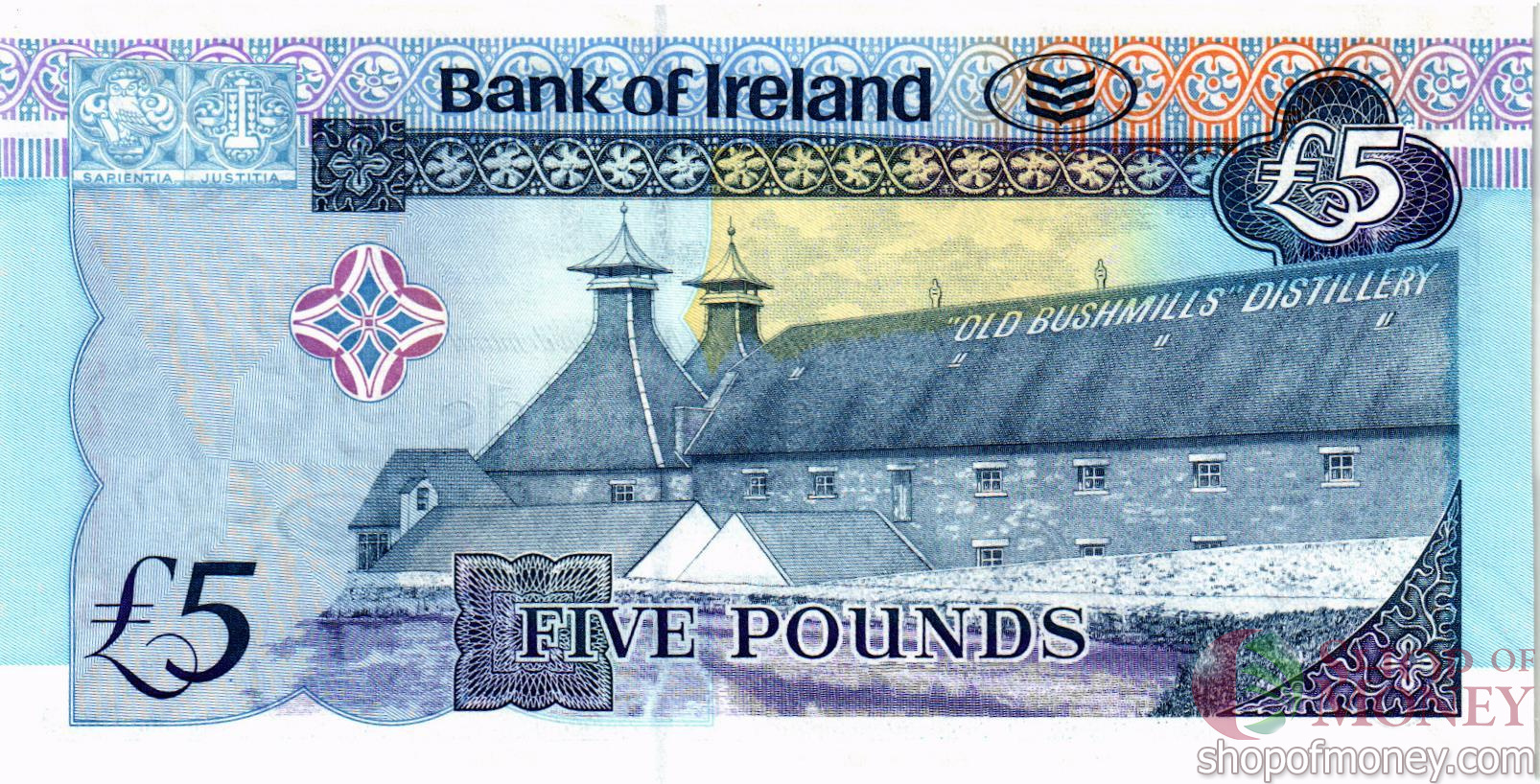 СЕВЕРНАЯ ИРЛАНДИЯ 5 ФУНТОВ мини 2