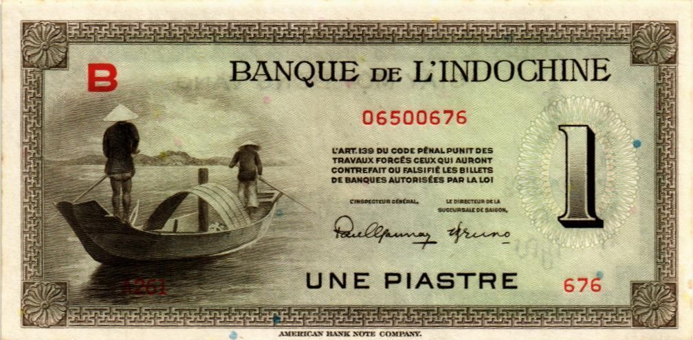 ФРАНЦУЗСКИЙ ИНДОКИТАЙ 1 ПИАСТР мини 1