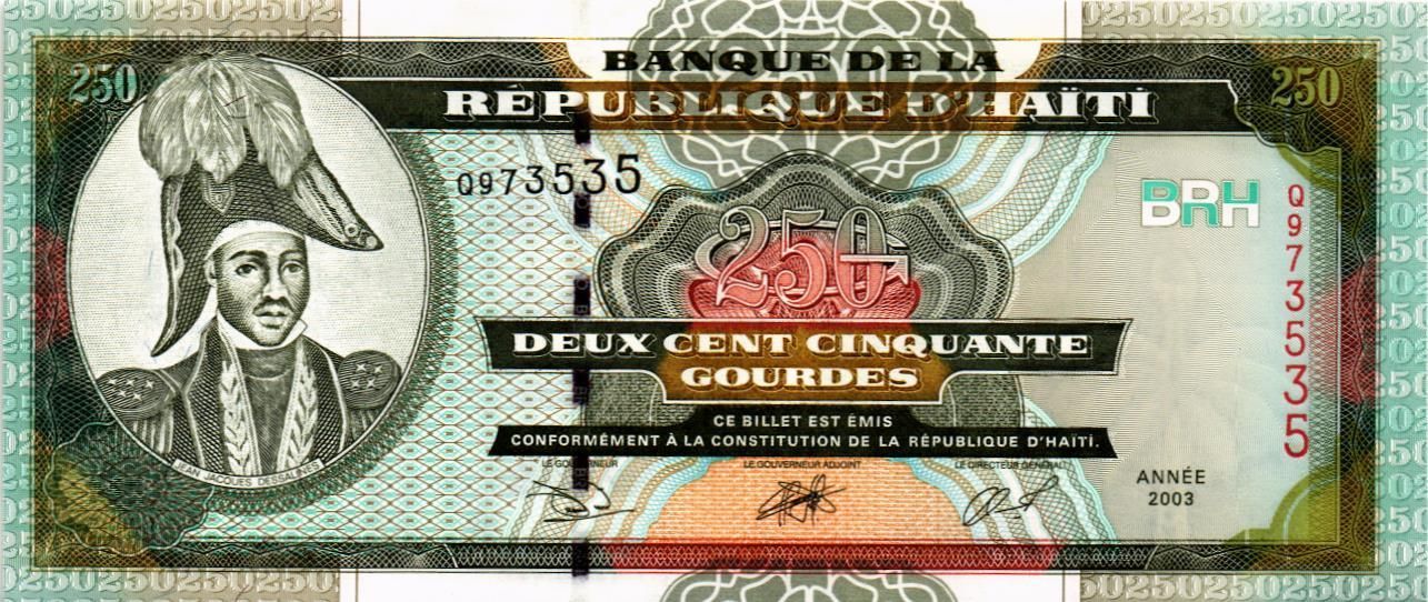 ГАИТИ 250 ГУРДОВ мини 1