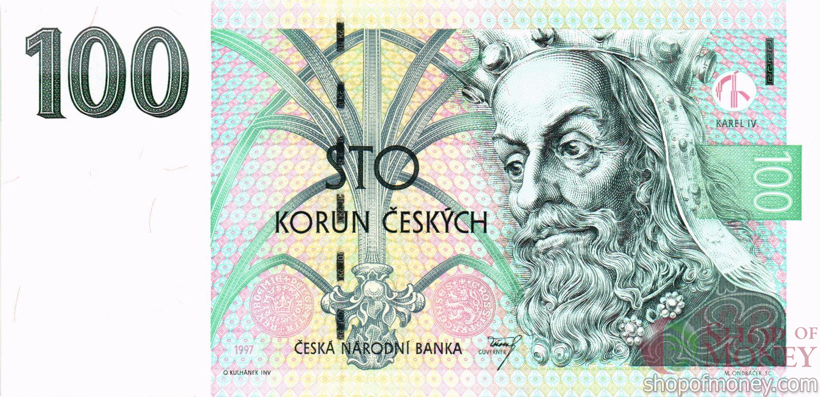 ЧЕХИЯ 100 КРОН мини 1