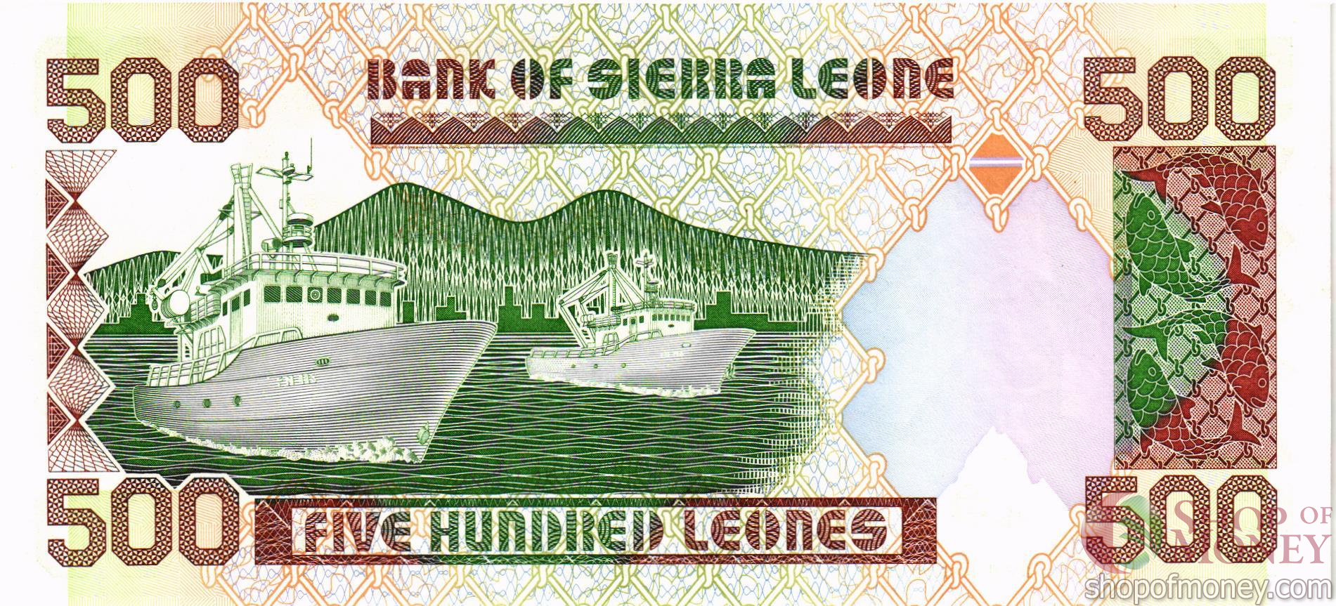 СЬЕРРА-ЛЕОНЕ 500 ЛЕОНЕ мини 2