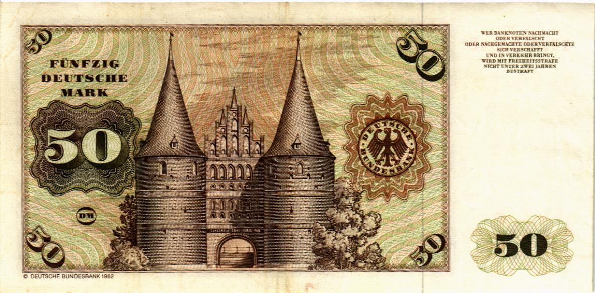 ГЕРМАНИЯ 50 МАРОК (ФРГ) мини 2