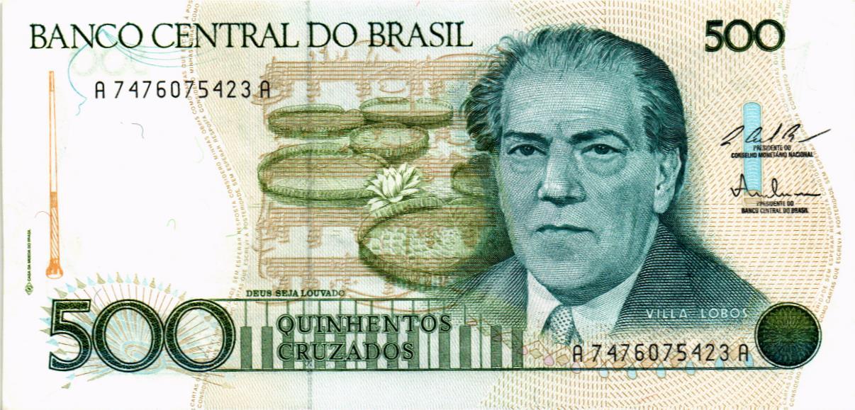 БРАЗИЛИЯ 500 КРУЗАДО мини 1