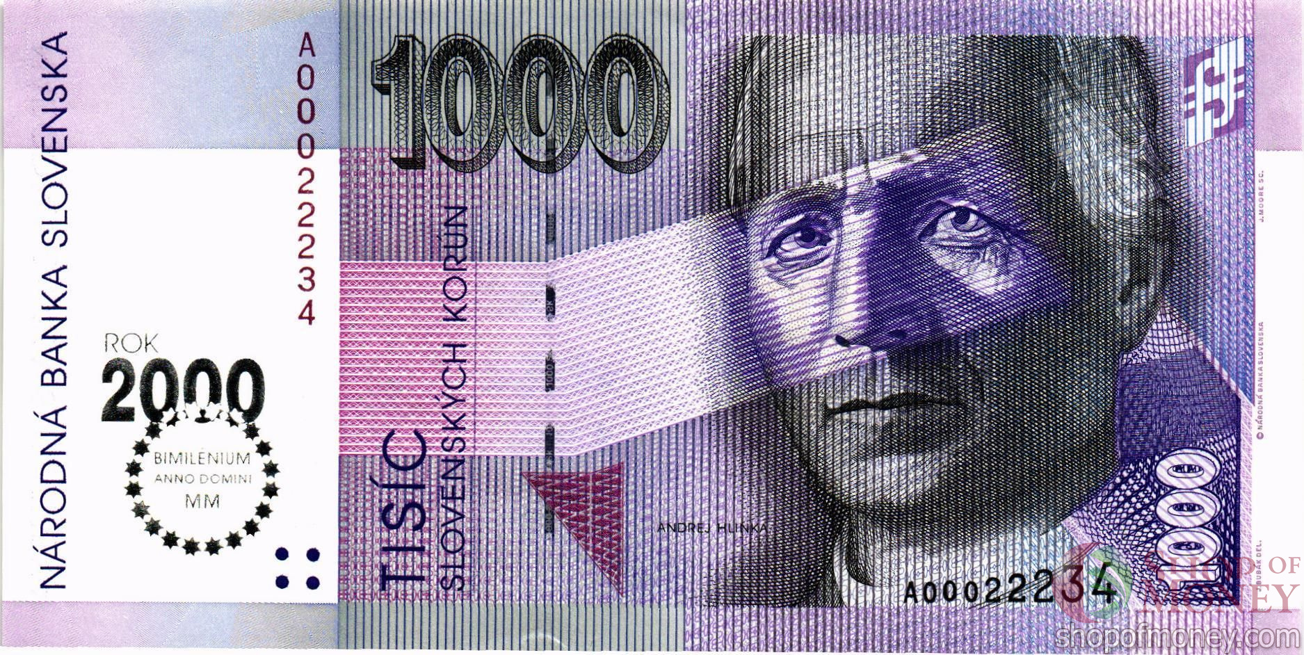 СЛОВАКИЯ 1000 КРОН