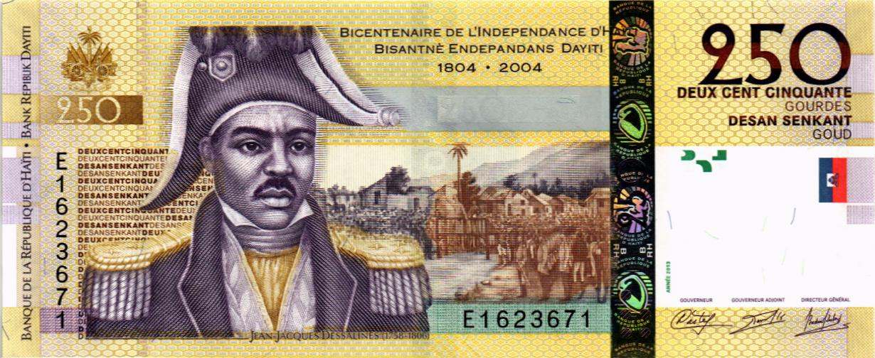 ГАИТИ 250 ГУРДОВ