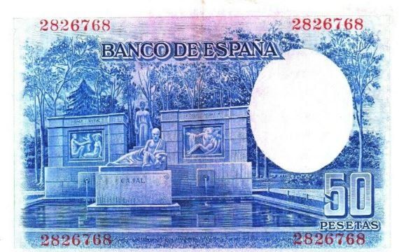 ИСПАНИЯ 50 ПЕСЕТ мини 2