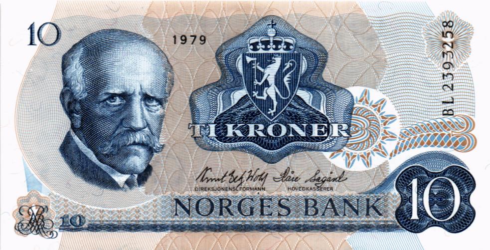 НОРВЕГИЯ 10 КРОН мини 1