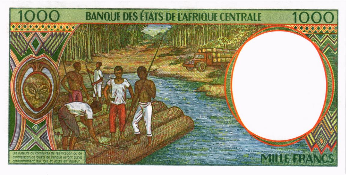 CAS - КОНГО 1000 ФРАНКОВ (C) мини 2