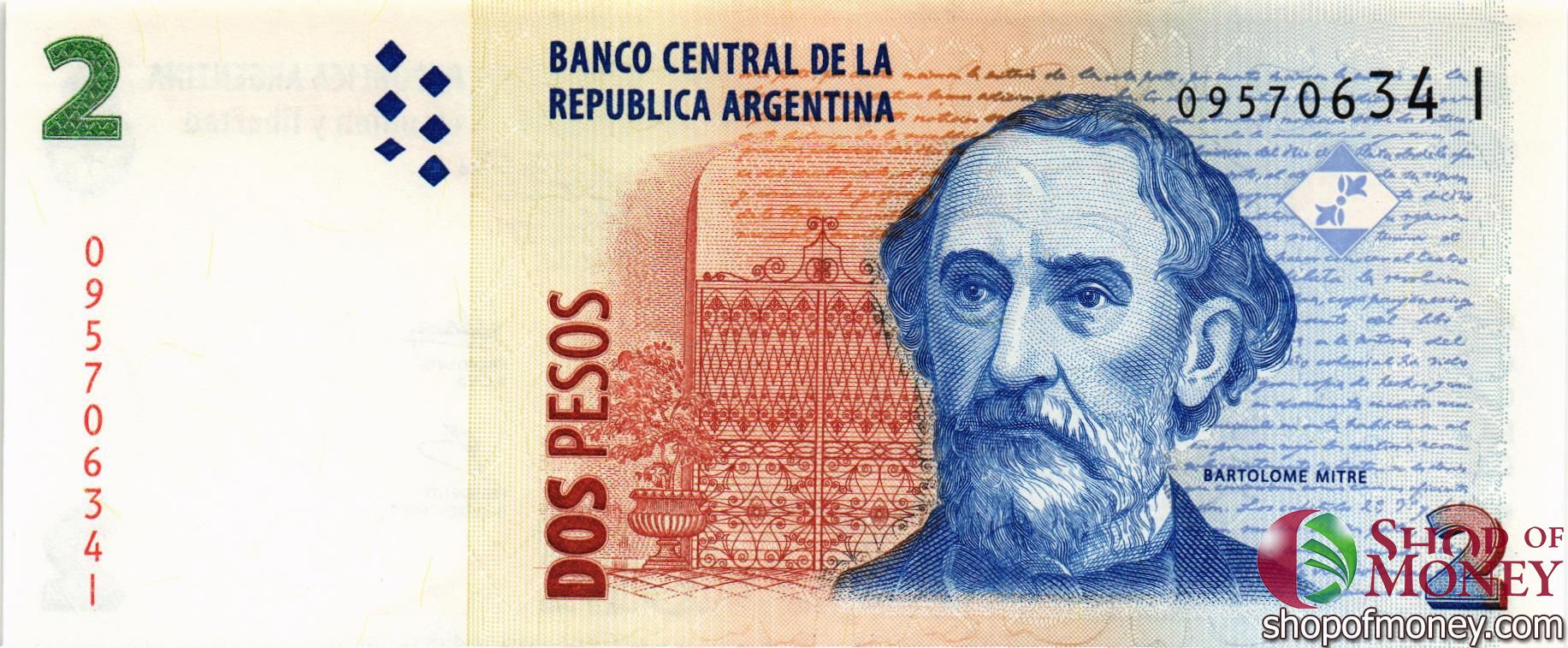 АРГЕНТИНА 2 ПЕСО мини 1