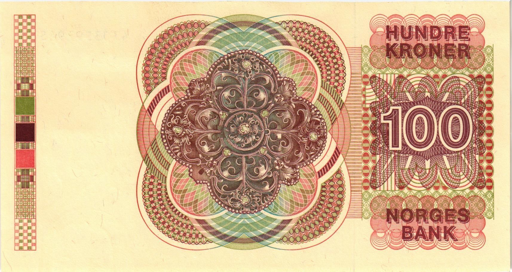 НОРВЕГИЯ 100 КРОН мини 2