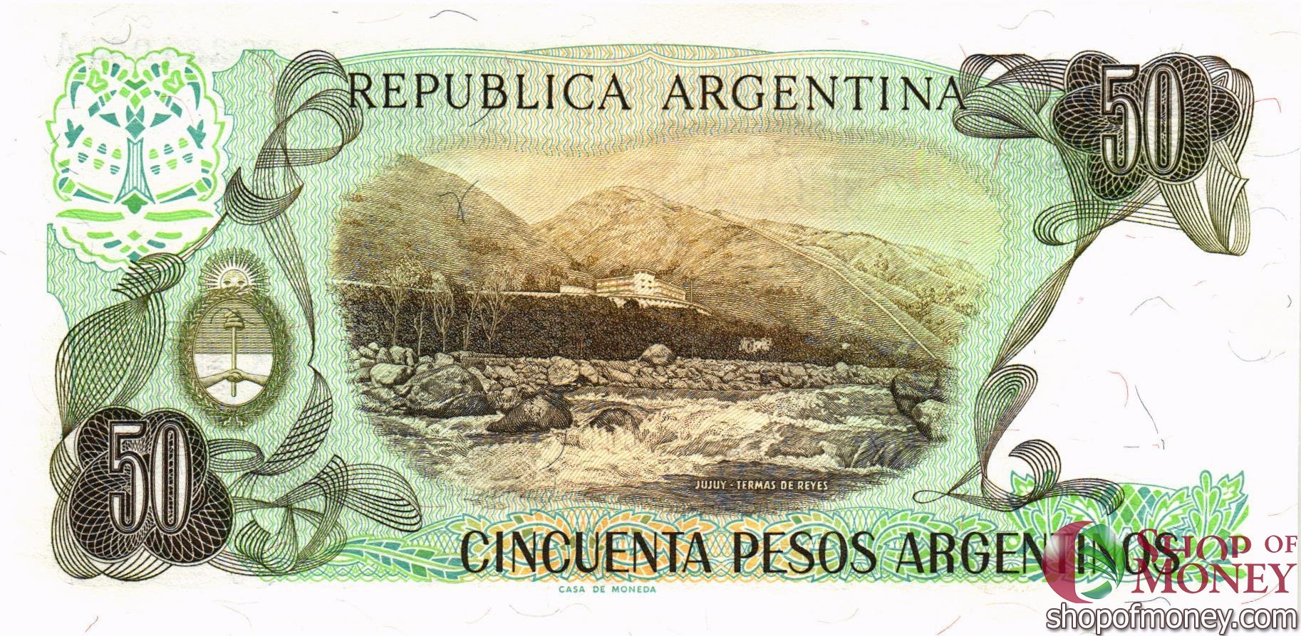 АРГЕНТИНА 50 ПЕСО мини 2