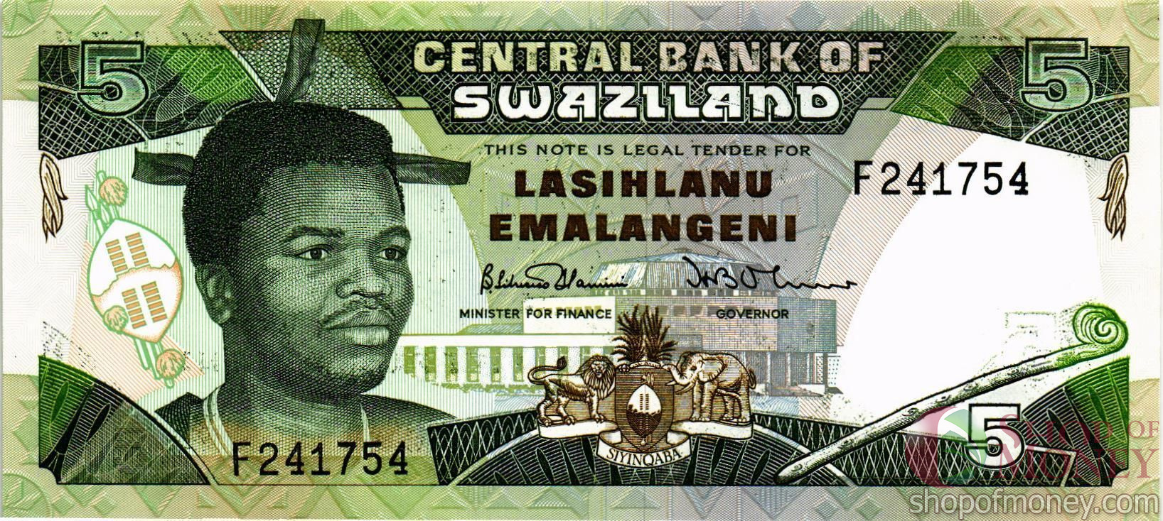 СВАЗИЛЕНД 5 ЭМАЛАНГЕНИ мини 1
