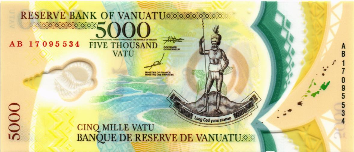 ВАНУАТУ 5000 ВАТУ