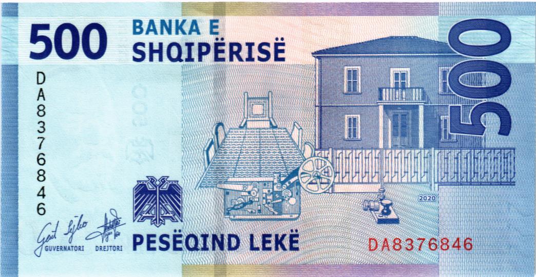 АЛБАНИЯ 500 ЛЕК мини 2