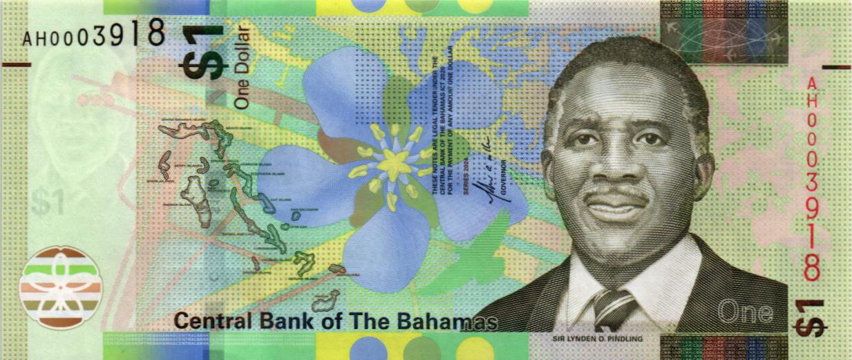 БАГАМСКИЕ ОСТРОВА 1 ДОЛЛАР