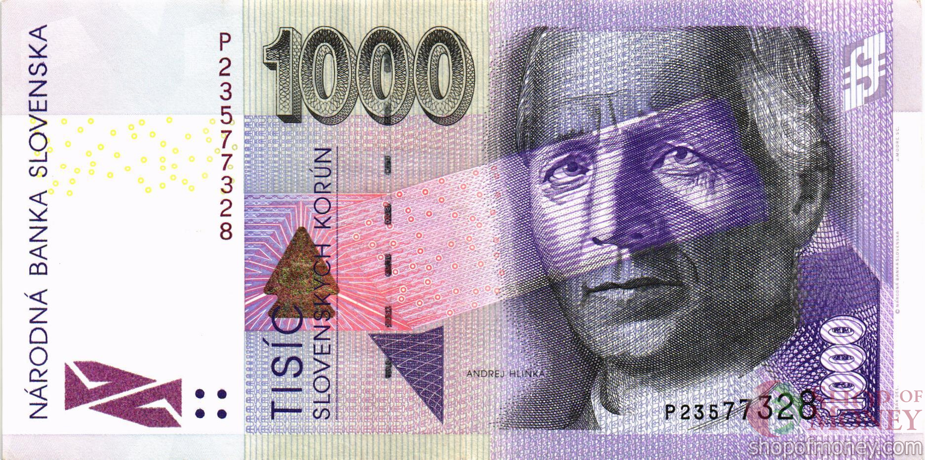 СЛОВАКИЯ 1000 КРОН