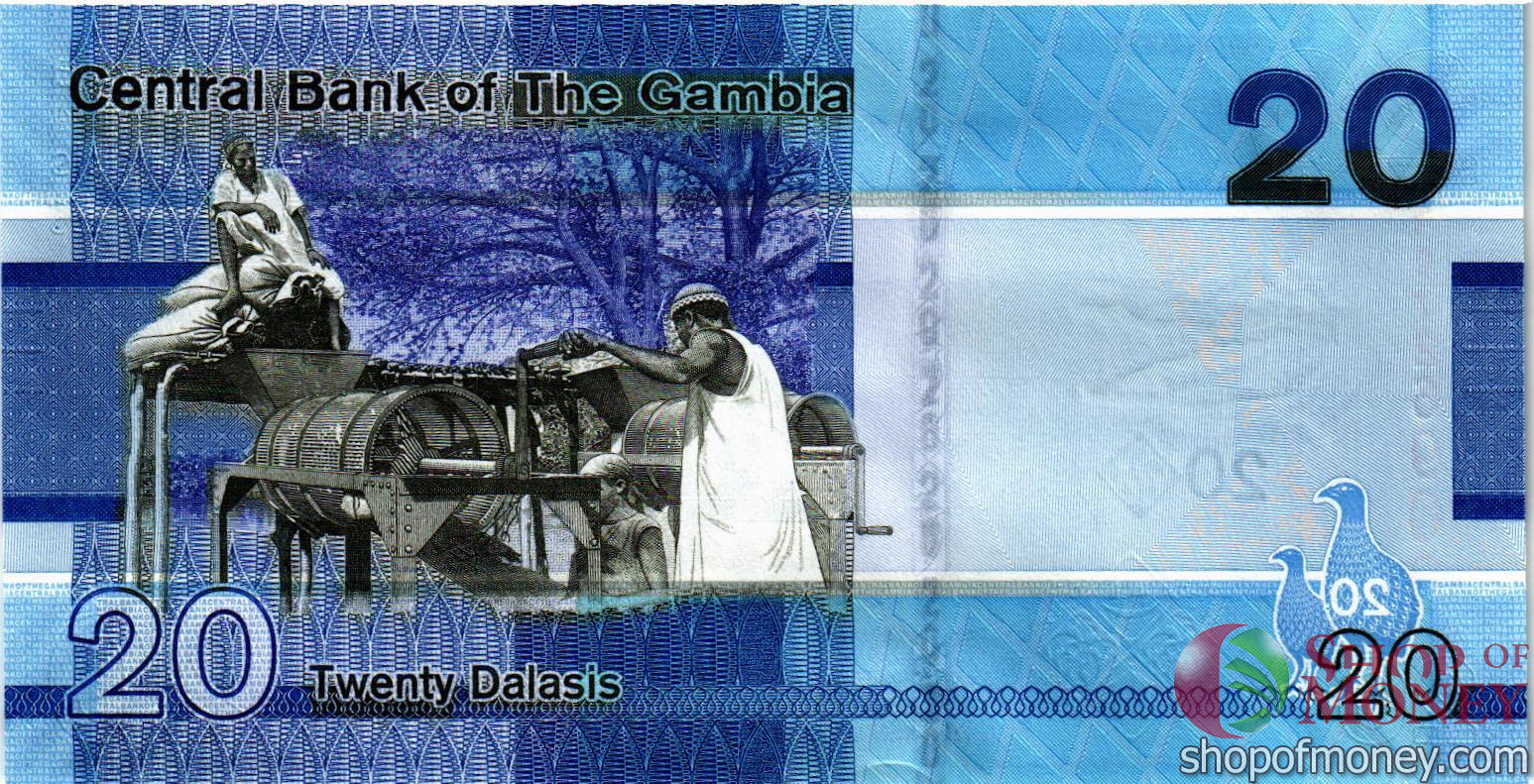 ГАМБИЯ 20 ДАЛАСИ мини 2