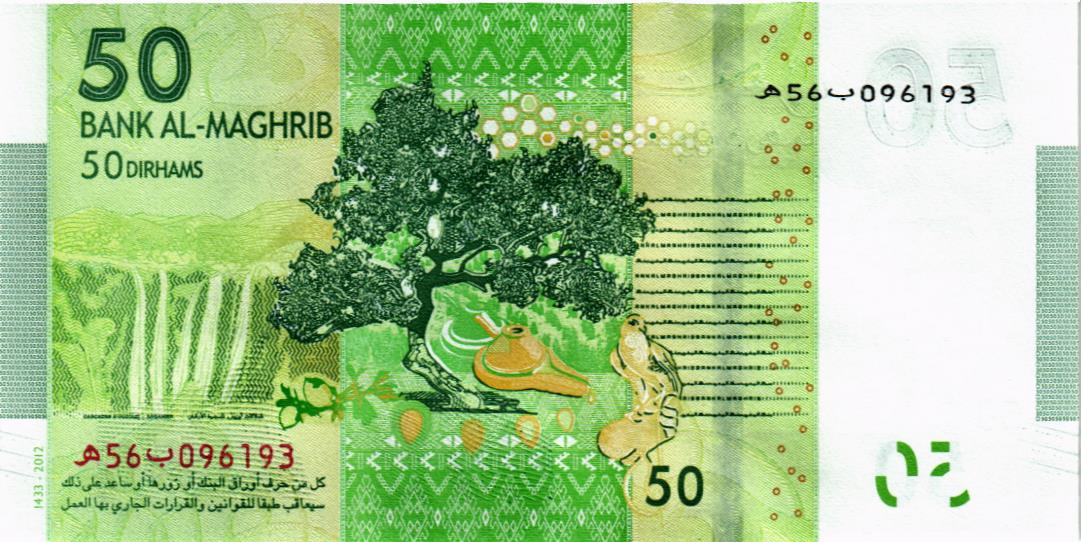 МАРОККО 50 ДИРХАМ мини 2