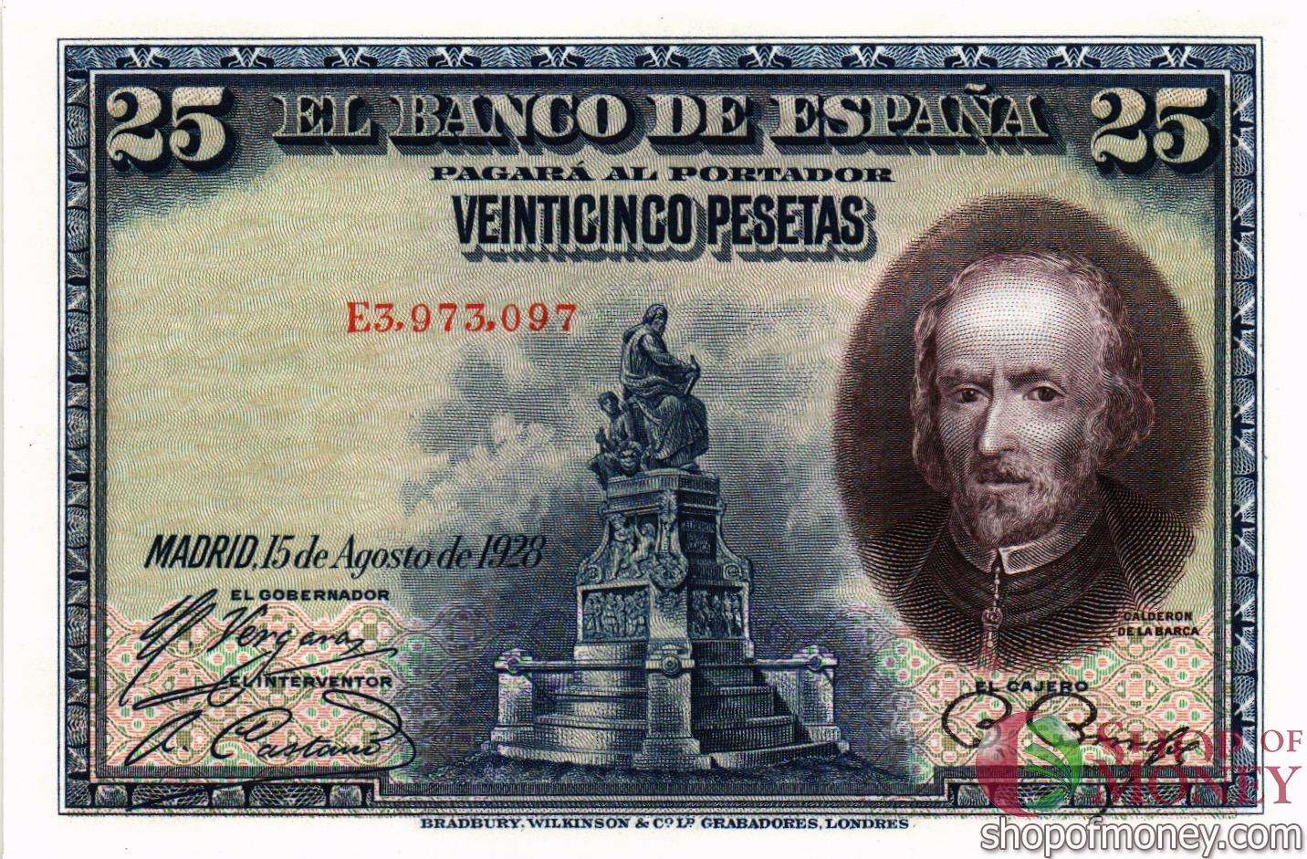 ИСПАНИЯ 25 ПЕСЕТ мини 1