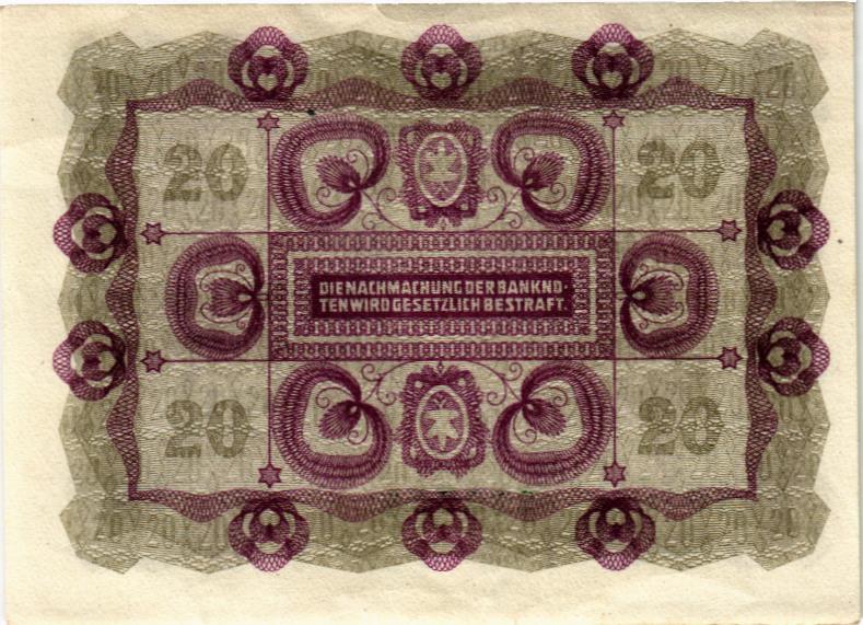 АВСТРИЯ 20 КРОН мини 2