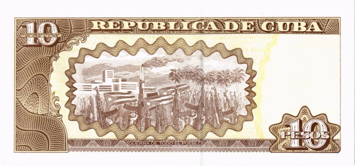 КУБА 10 ПЕСО мини 2
