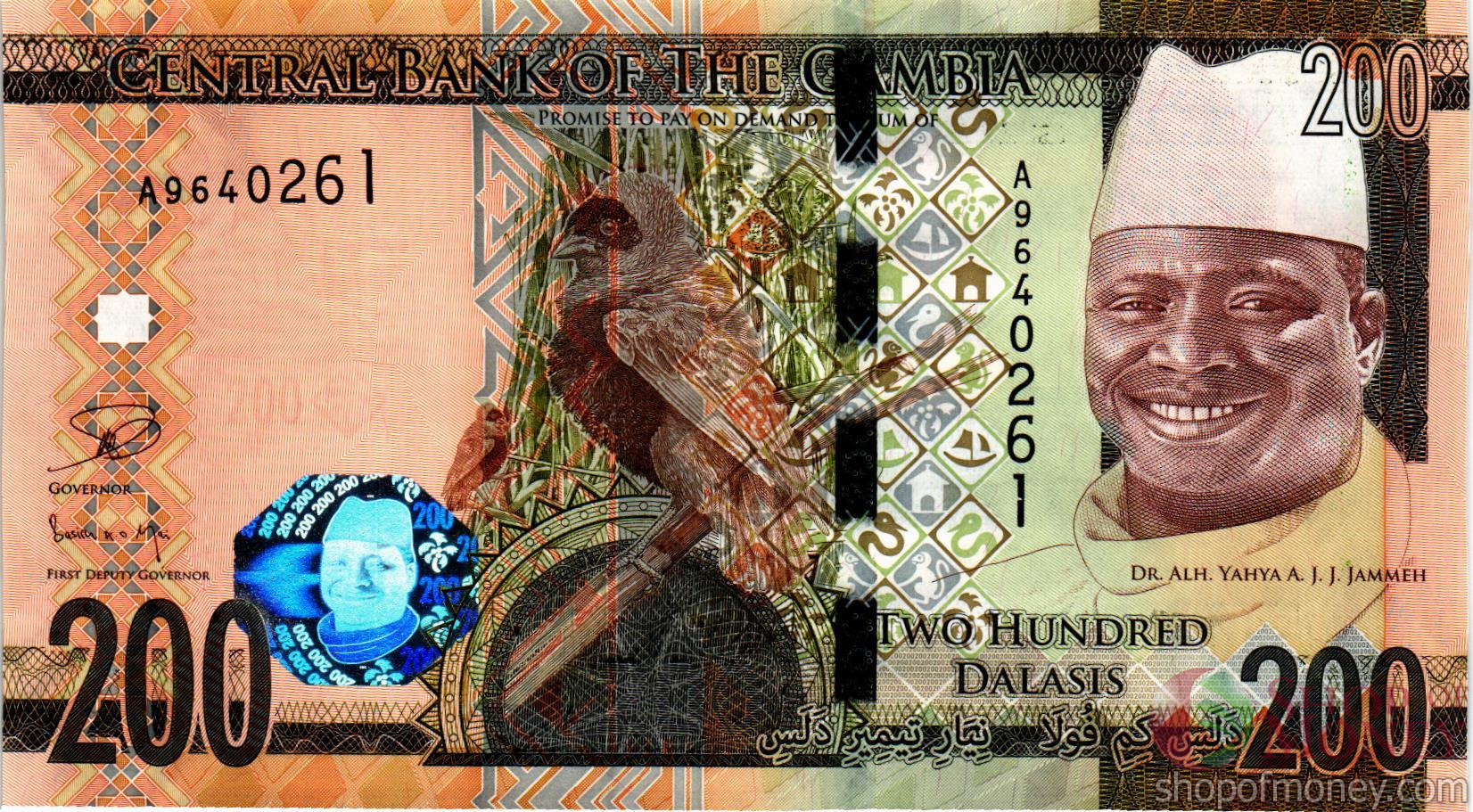 ГАМБИЯ 200 ДАЛАСИ мини 1