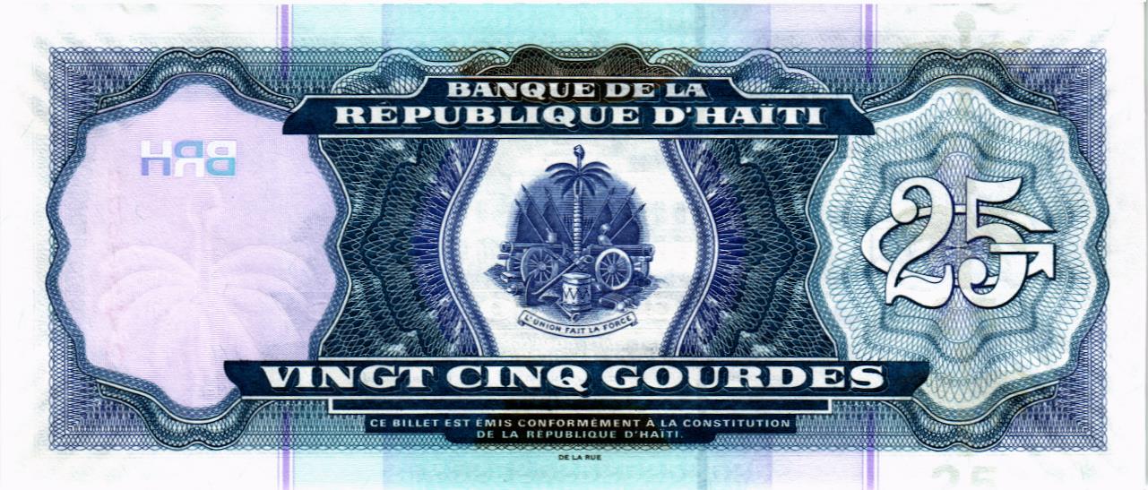 ГАИТИ 25 ГУРДОВ мини 2