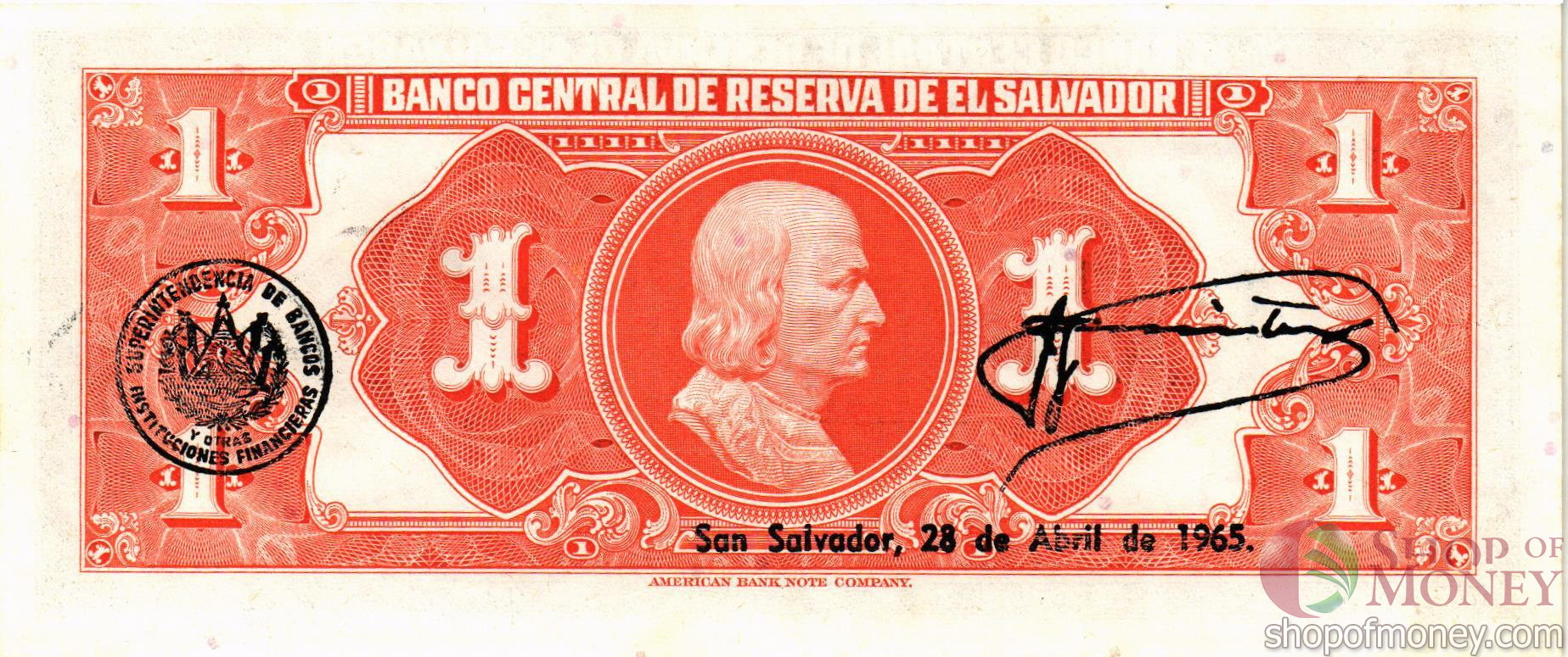 САЛЬВАДОР 1 КОЛОН мини 2