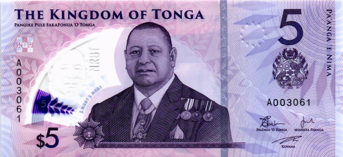 ТОНГА 5 ПААНГА
