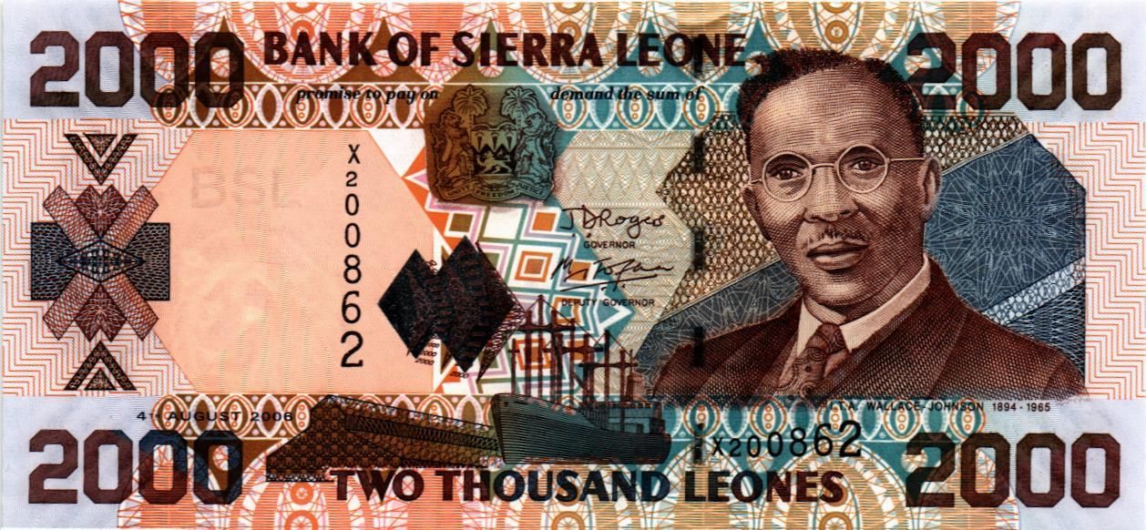 СЬЕРРА-ЛЕОНЕ 2000 ЛЕОНЕ мини 1