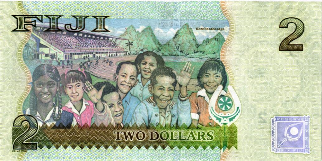 ФИДЖИ 2 ДОЛЛАРА мини 2