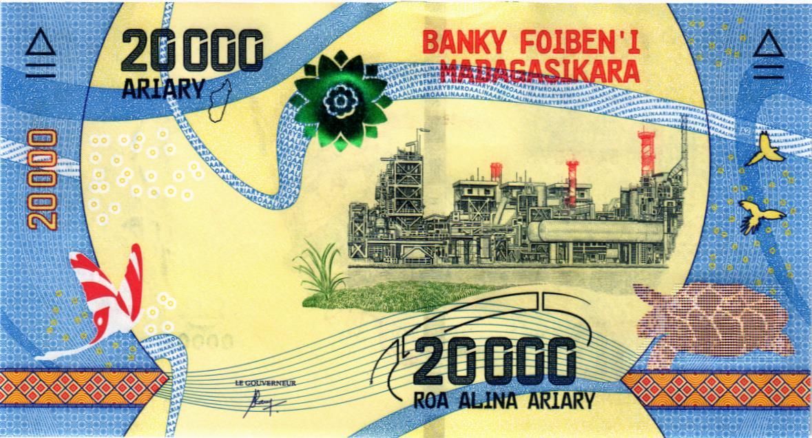 МАДАГАСКАР 20000 АРИАРИ мини 1