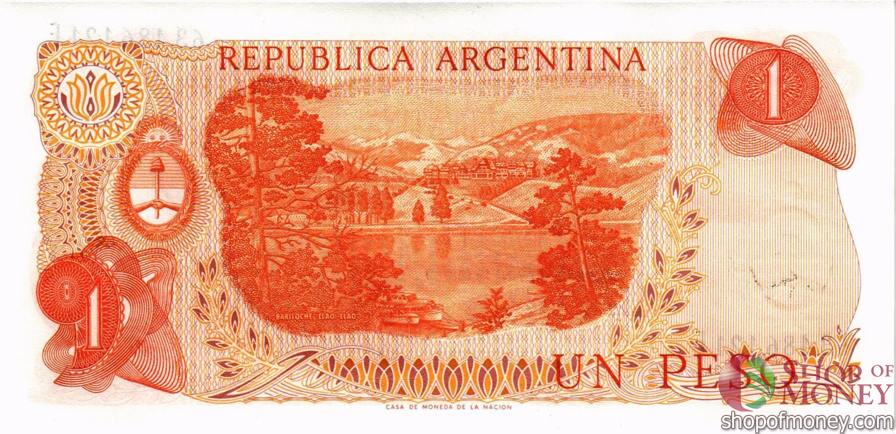 АРГЕНТИНА 1 ПЕСО мини 2