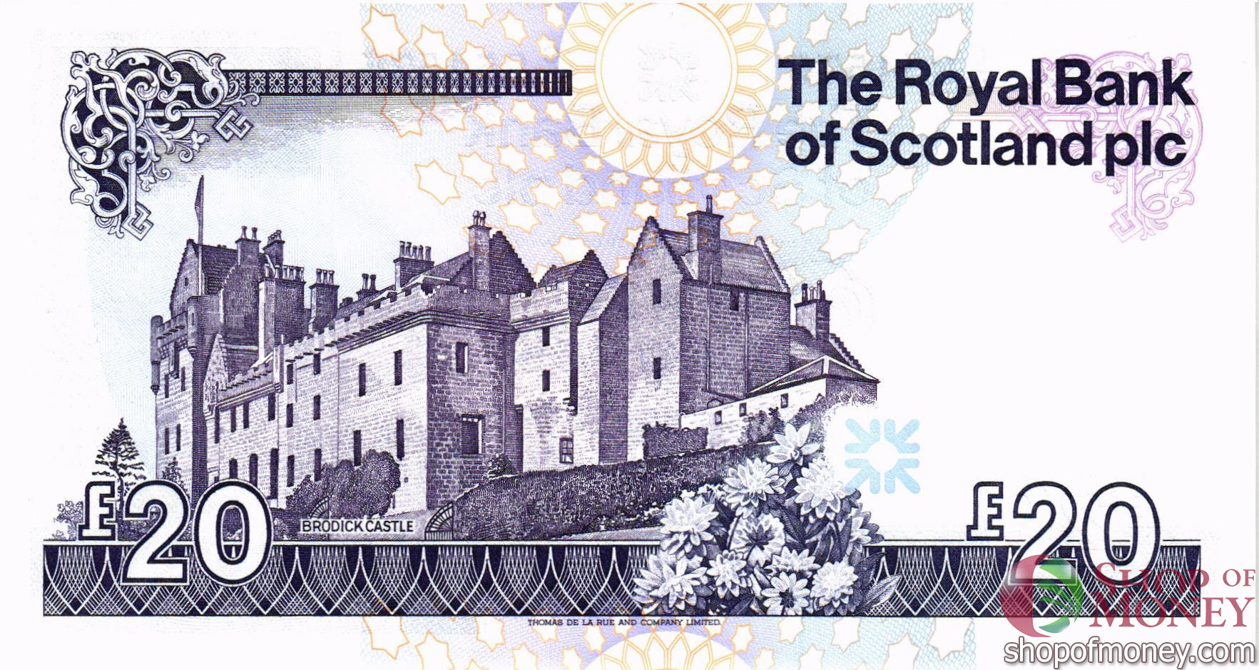 ШОТЛАНДИЯ 20 ФУНТОВ мини 2