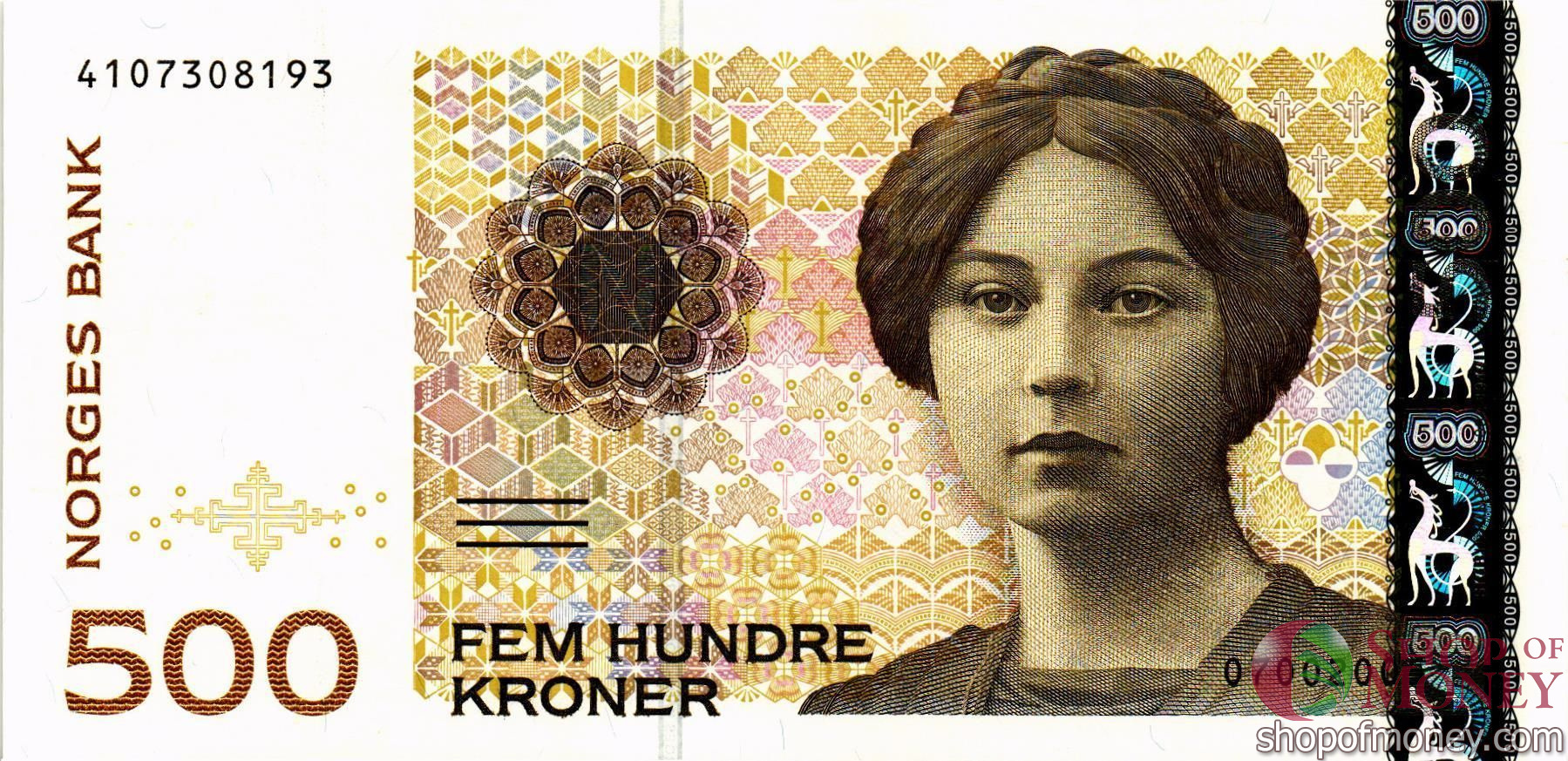 НОРВЕГИЯ 500 КРОН мини 1