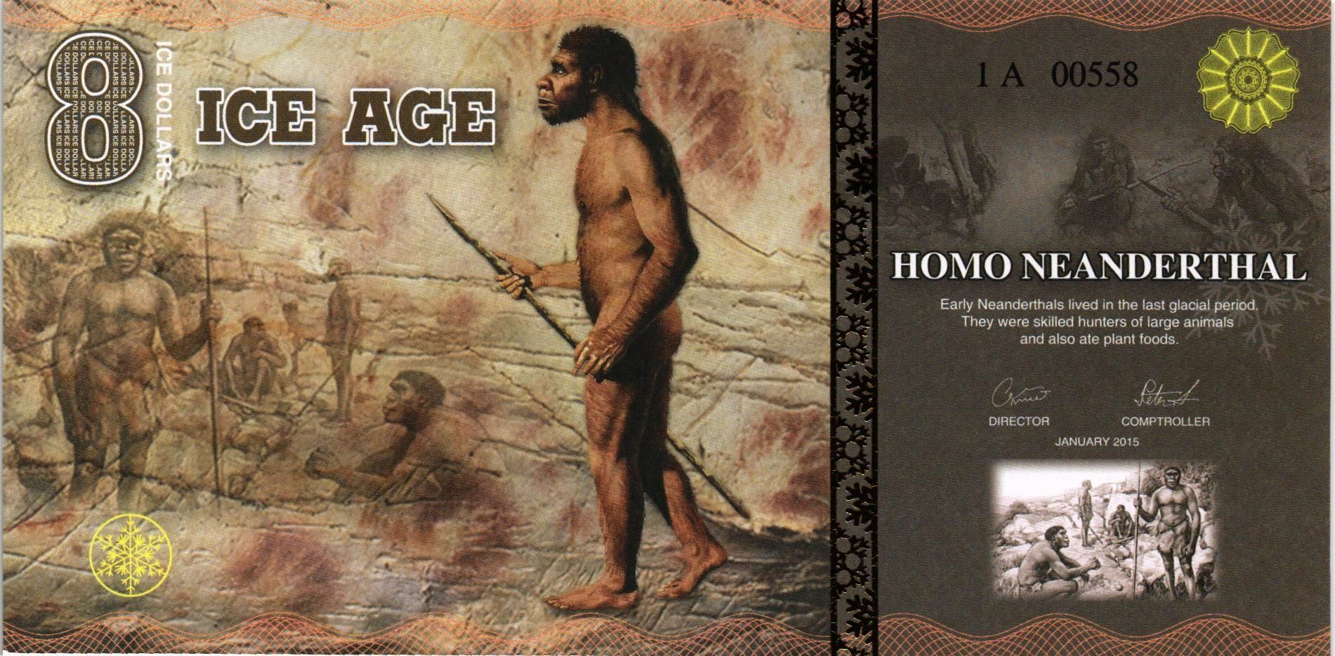 ЛЕДНИКОВЫЙ ПЕРИОД 8 ДОЛЛАРОВ