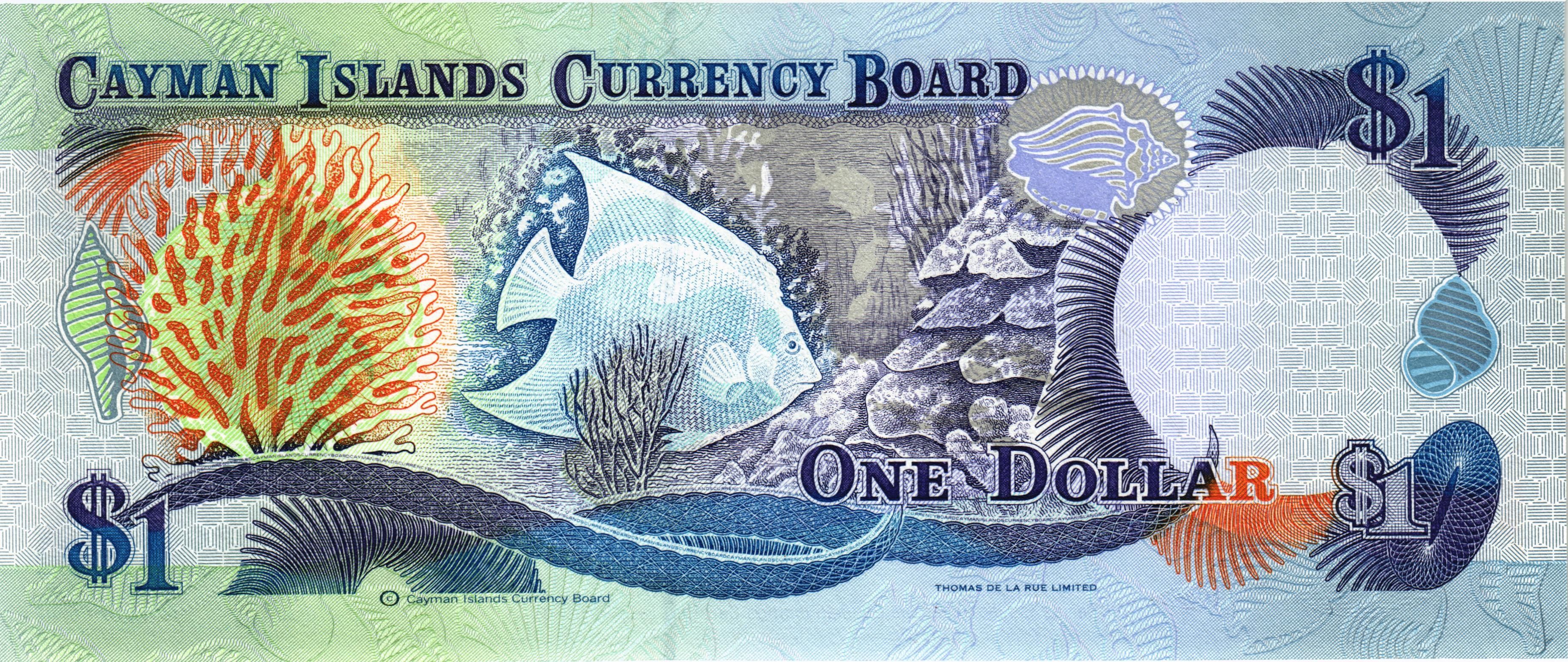 КАЙМАНОВЫ ОСТРОВА 1 ДОЛЛАР мини 2