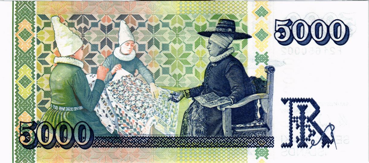 ИСЛАНДИЯ 5000 КРОН мини 2