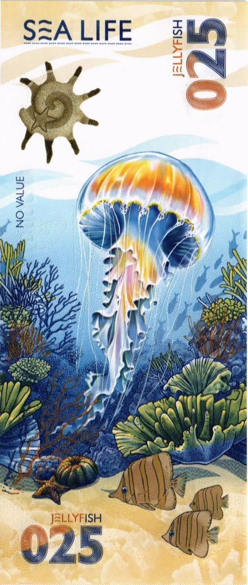 ГОЗНАК 025 МОРСКАЯ ЖИЗНЬ мини 1