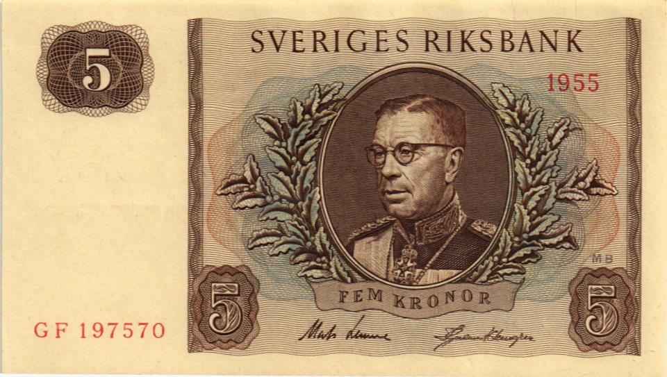 ШВЕЦИЯ 5 КРОН мини 1